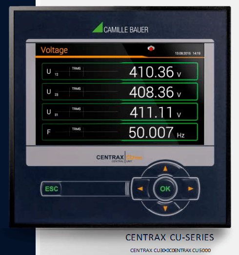 电力系统监测控制装置CENTRAX CU3000